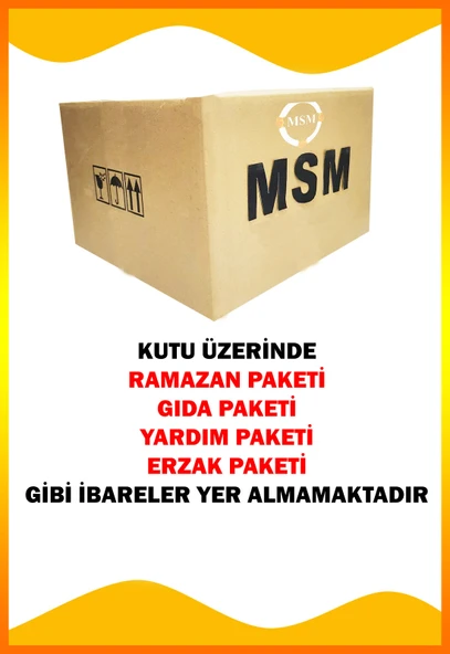 MSM Ramazan Erzak Kumanya Paketi Kolisi 22 Parça No 10 - 3