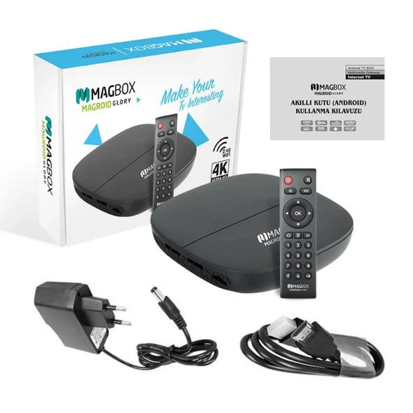 MAGBOX MAGROID GLORY 16 GB HDD 2 GB RAM 4K TV BOX (ANDROID 11)