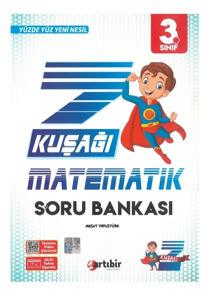 Artıbir Yayınları 3.Sınıf Matematik Z Kuşağı Yeni Nesil Soru Bankası ürün görseli