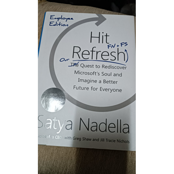 HİT REFRESH SATYA NADELLA SATYA NADELLA Harper