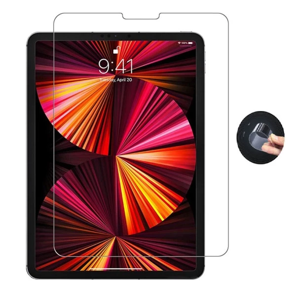 Apple iPad Pro 12.9 3. 4. 5. 2018 2020 2021 Nesil Tablet Nano Ekran Koruyucu A1876 A2014 A1895 A1983