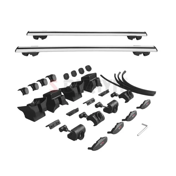 Toyota Rav4 2013-2018 için Hook Anahtarsız Model Gri Ara Atkı A+ Kalite - Resim 4