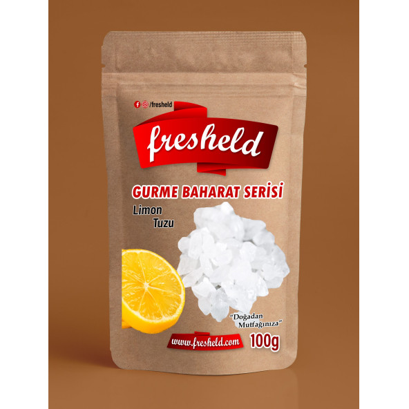Fresheld Parça Limon Tuzu 100 gr