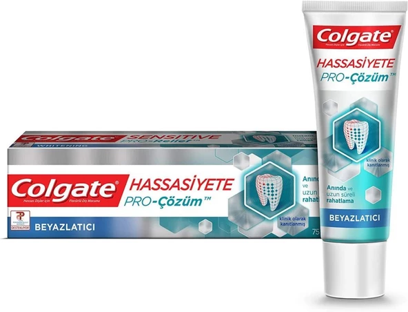 Colgate Hassasiyete Pro Çözüm Beyazlatıcı Diş Macunu 75ml