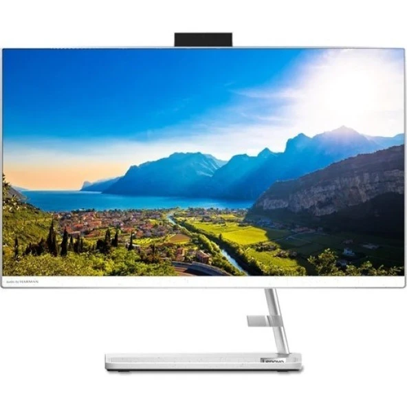 Lenovo Ideacentre Aıo 3 27IAP7 Intel Core I5 12450H 16GB 512GB SSD Freedos 27" Fhd Beyaz Aıo F0GJ00GQTX ürün görseli