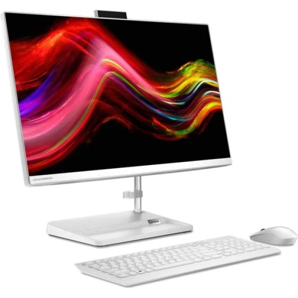 Lenovo Ideacentre Aıo 3 27IAP7 Intel® Core™ I5-12450H 16GB 512GB SSD 27" WINDOWS11PRO Aıo Masaüstü Bilgisayar FF0GJ00GQTX38+ZETTAUSBBELLEK - 3