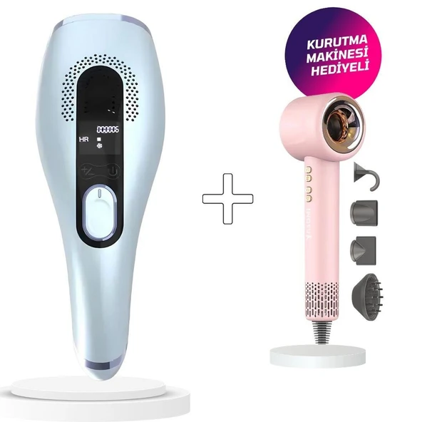 Yasomi First Class- Özel Sapphire Buz Başlık Teknolojili Sınırsız Atımlı Ipl