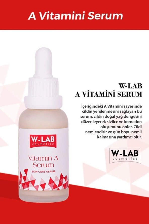 W-Lab Kozmetik Vitamin A Serum 30 ML - 3