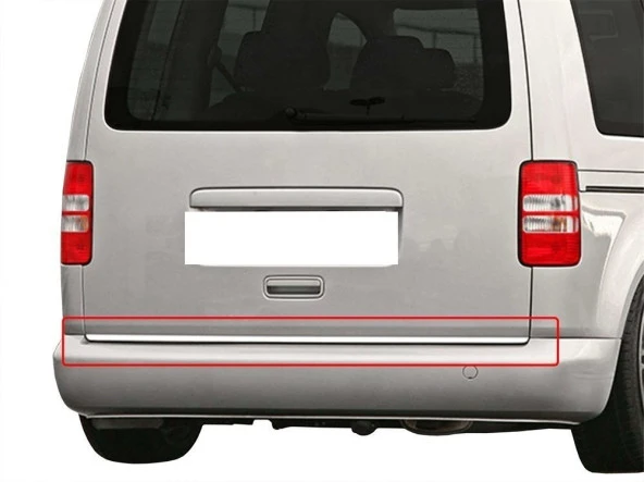 Volkswagen Caddy Bagaj için Alt Çıta Krom 2003-2010