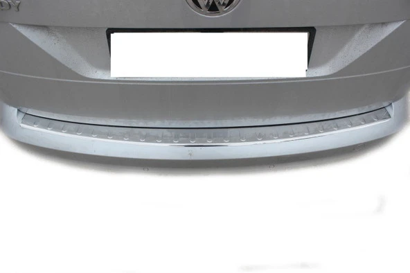 Volkswagen Caddy Arka için Tampon Eşiği Krom (Formlu) 2010-2014 - Resim 2
