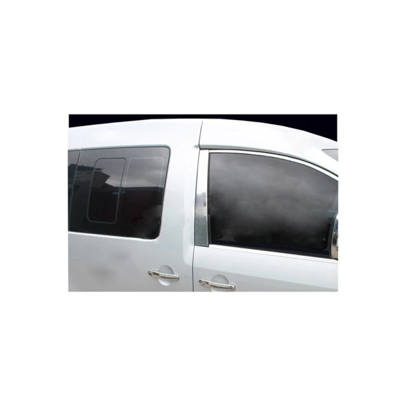 Volkswagen Caddy Kapı için Direği 2 Parça Krom 2010-2014 - Resim 2