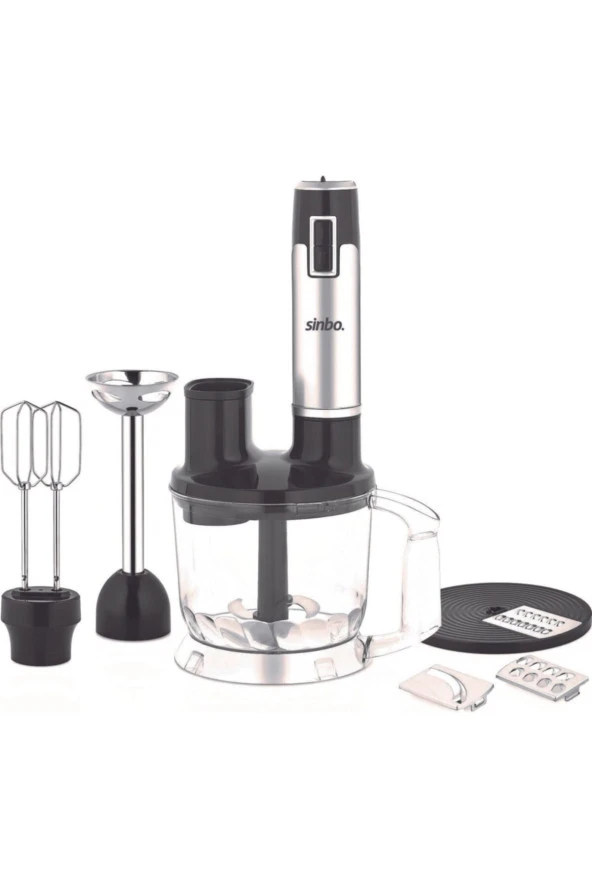 Sinbo SİNBO SHB-3186 5 FONKSİYONLU EL BLENDER SETİ