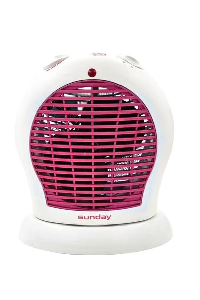Fanlı Isıtıcı Oval Fan Fanlı Isıtıcı Sıcak - Soğuk 2000w Termostatlı - 2
