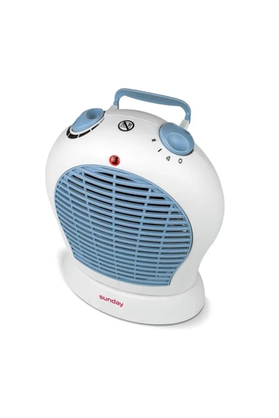 Fanlı Isıtıcı Oval Fan Fanlı Isıtıcı Sıcak - Soğuk 2000w Termostatlı - 4