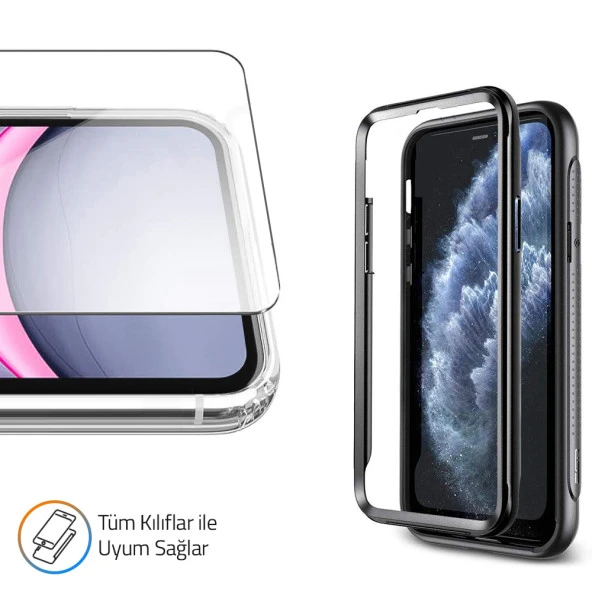 NoTech Samsung Galaxy S23 Plus Temperli Cam Ekran Koruyucu - 2