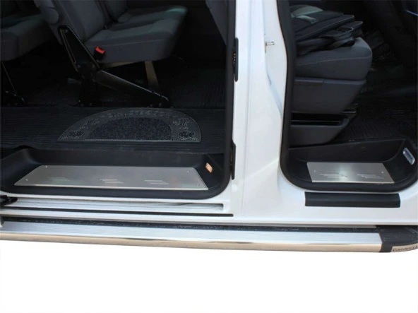 Volkswagen Caravelle Kapı için Eşiği 4 Parça Krom 2003-2010