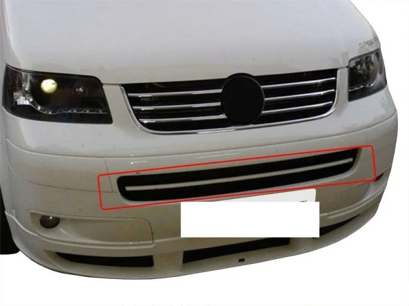 Volkswagen Multivan T5 için Ön Tampon Çıtası  Krom 2003-2010