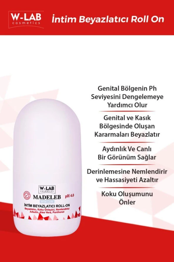 W-Lab Kozmetik İntim Beyazlatıcı Roll On 50 ML - 2