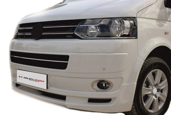 Volkswagen Caravelle T5.5 için Ön Tampon Çıtası Krom 2010-2015 - Resim 3