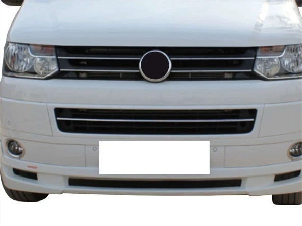 Volkswagen Multivan T5.5 için Ön Tampon Çıtası  Krom 2010 Ve Sonrası