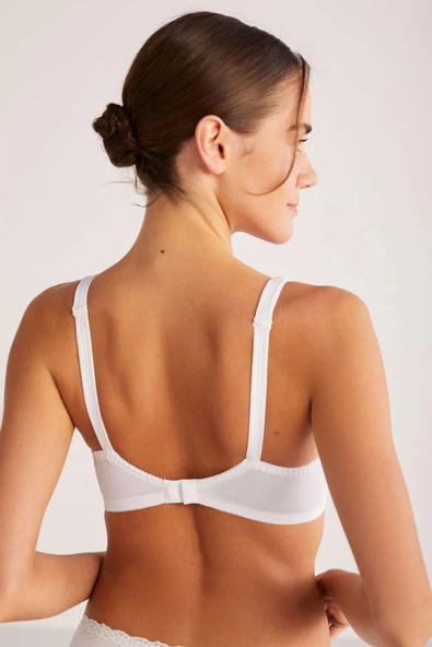 Kom Telli Büyük Beden Toparlayıcı Rosenna Sütyen - Resim 2