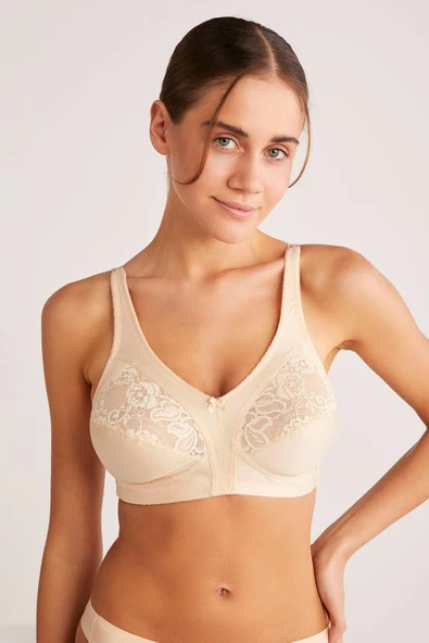 Kom Kadın Barbara Toparlayıcı Telsiz Balensiz Minimizer Sütyen - 7