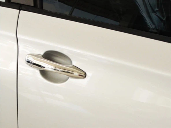 Citroen C4 Kapı için Kolu 4 Kapı Krom 2006-2013 - Resim 2