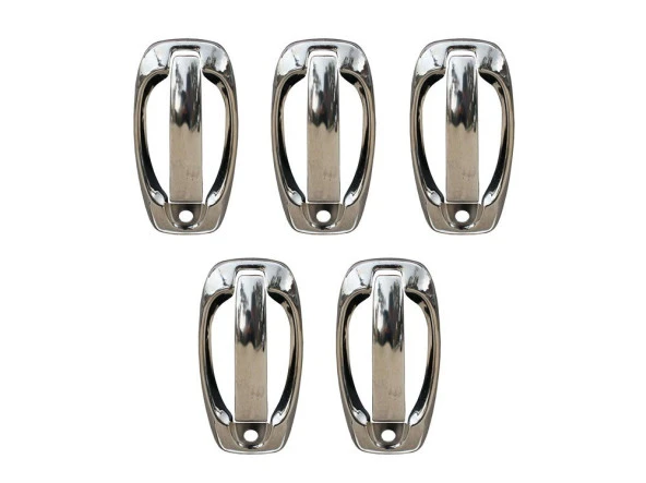 Citroen Nemo Kapı için Kolu 5 Kapı 10 Parça Krom (Set) 2008 Ve Sonrası