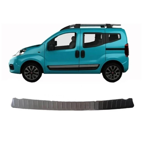 Fiat Fiorino Arka için Tampon Eşiği Krom 2008 Ve Sonrası