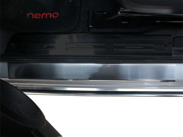Fiat Fiorino Kapı için Eşiği 2 Parça Krom 2008 Ve Sonrası