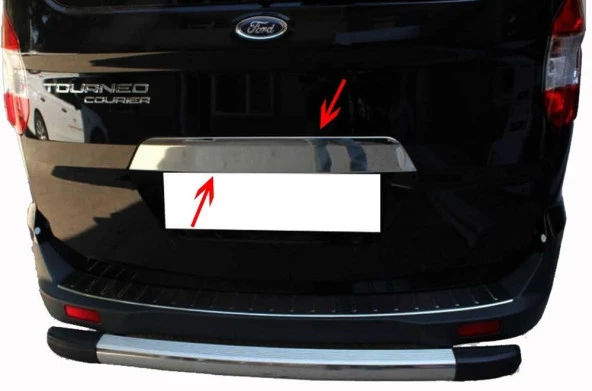 Ford Courier Bagaj için Çıtası Krom 2014 Ve Sonrası - Resim 2