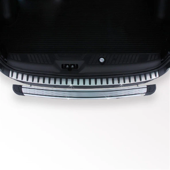 Ford Custom Arka için Tampon Eşiği Krom 2013-2016 - Resim 2