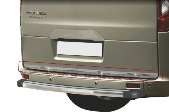 Ford Custom Bagaj için Alt Çıta Krom 2013 Ve Sonrası - Resim 2