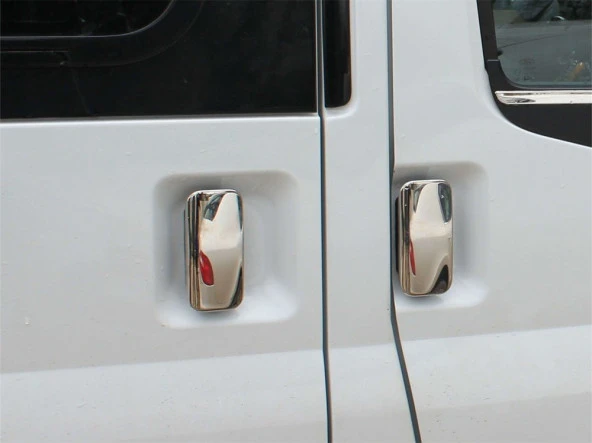 Ford Transit 5 için Kapı Kolu 4 Kapı 5 Parça Krom 2003-2006 - Resim 2