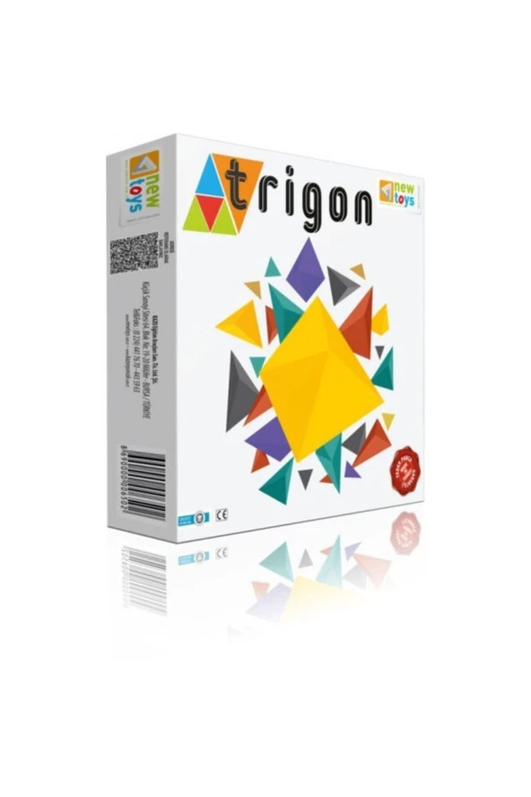 New Toys Trigon Oyunu Akıl Zeka Oyun Gelişmiş Tangram 3kitapçıklı