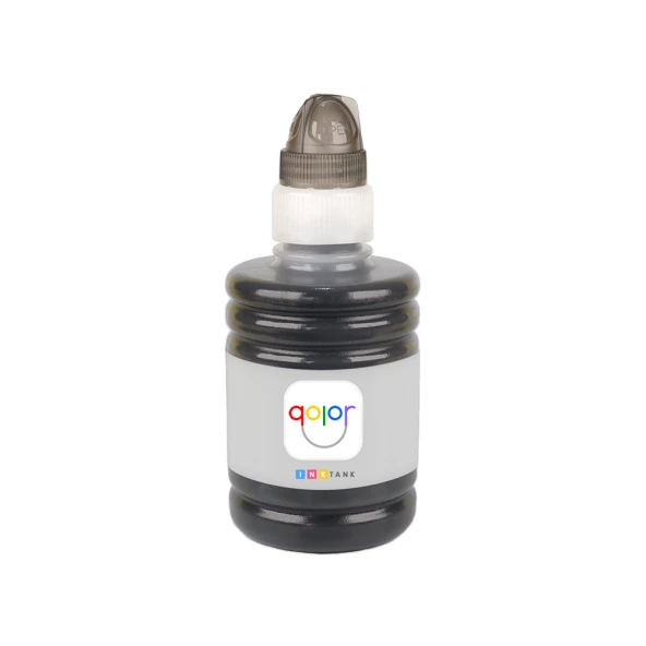 qolor Canon GI-490 için Siyah Yazıcı Mürekkebi - 135 ml