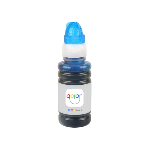 qolor Canon GI-490 için Mavi Yazıcı Mürekkebi - 70 ml ürün görseli 1