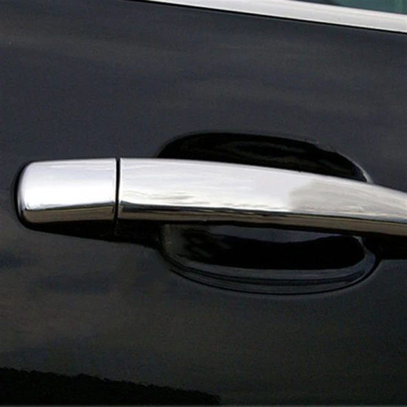 Peugeot 308 T7 için Kapı Kolu 4 Kapı Krom 2008-2013 - Resim 2
