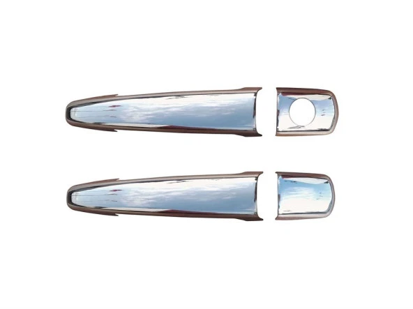 Peugeot 407 Kapı için Kolu 2 Kapı Krom 2005-2010