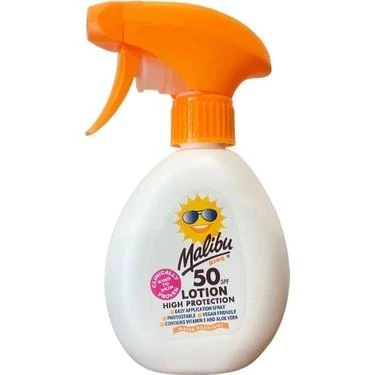 Malibu Güneş Koruyucu Püskürtmeli Sprey Çocuk SPF50 300 ml