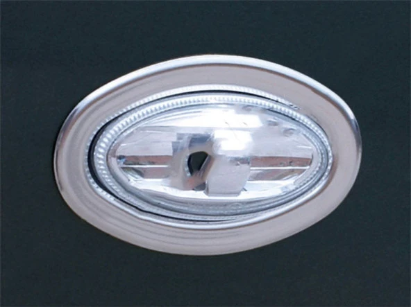 Peugeot Tepe Sinyal için Çerçevesi 2 Parça Krom 2008 Ve Sonrası - 3