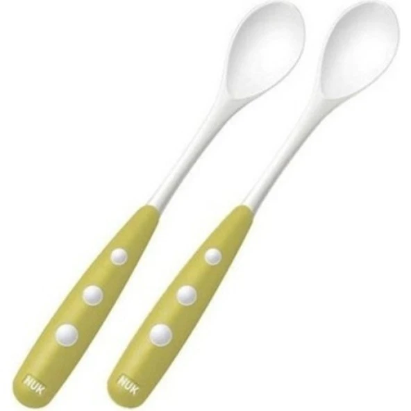 Nuk Yeşil Easy Learning Beslenme Kaşığı 2li