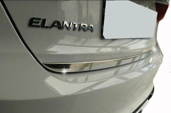 Hyundai Elantra 6 için Bagaj Alt Çıta Krom 2016 Ve Sonrası - Resim 2