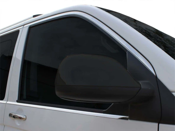 Volkswagen Multivan T5.5 için Cam Çerçevesi 14 Parça Krom (U.Ş) Tek Sürgü 2010 Ve Sonrası - Resim 3