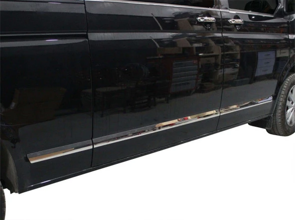 Volkswagen Caravelle T6 için Yan Kapı Çıtası 5 Parça Krom (K.Ş) 2015 Ve Sonrası - Resim 2
