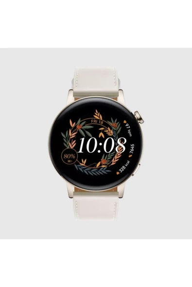 Huawei Watch GT 3 42mm Elegant Edition Beyaz Akıllı Saat