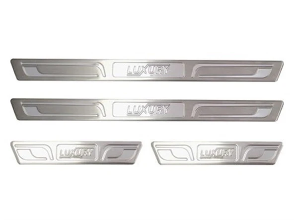 Seat Ateca Luxury için Kapı Eşiği 4 Parça Krom 2017 Ve Sonrası ürün görseli