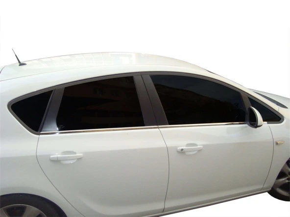 Opel Astra J için Cam Çıtası Krom 4 Parça 2010 Ve Sonrası