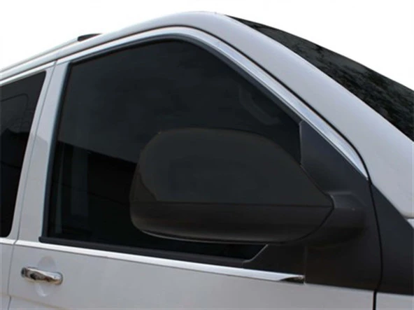 Volkswagen Transporter T5 için Cam Çerçevesi 14 Parça Krom (U.Ş) Çift Sürgü 2003-2010 - Resim 2