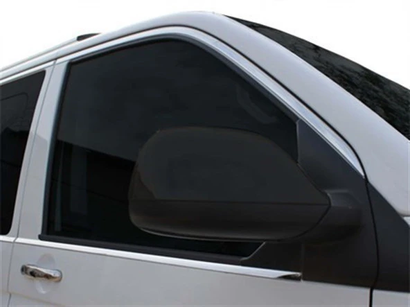 Transporter T6 Cam için Çerçevesi 14 Parça Krom (K.Ş) Çift Sürgü 2015 Ve Sonrası - Resim 2